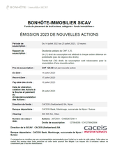 Issuance prospectus (FR)